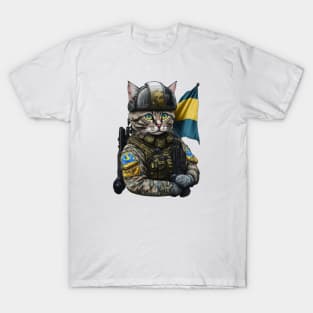 Cat Ukrainian T-Shirt